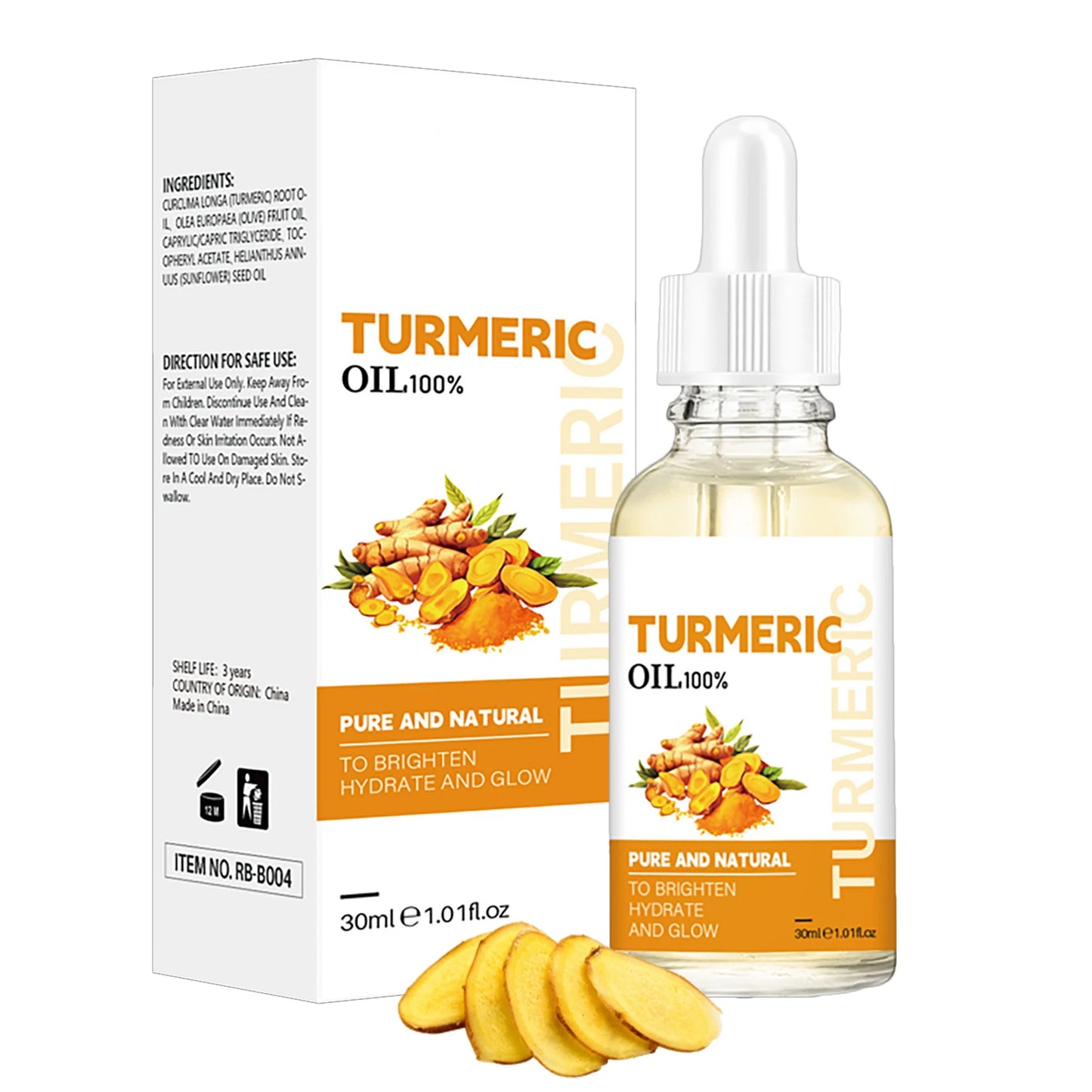 Aceite Esencial de cúrcuma orgánico