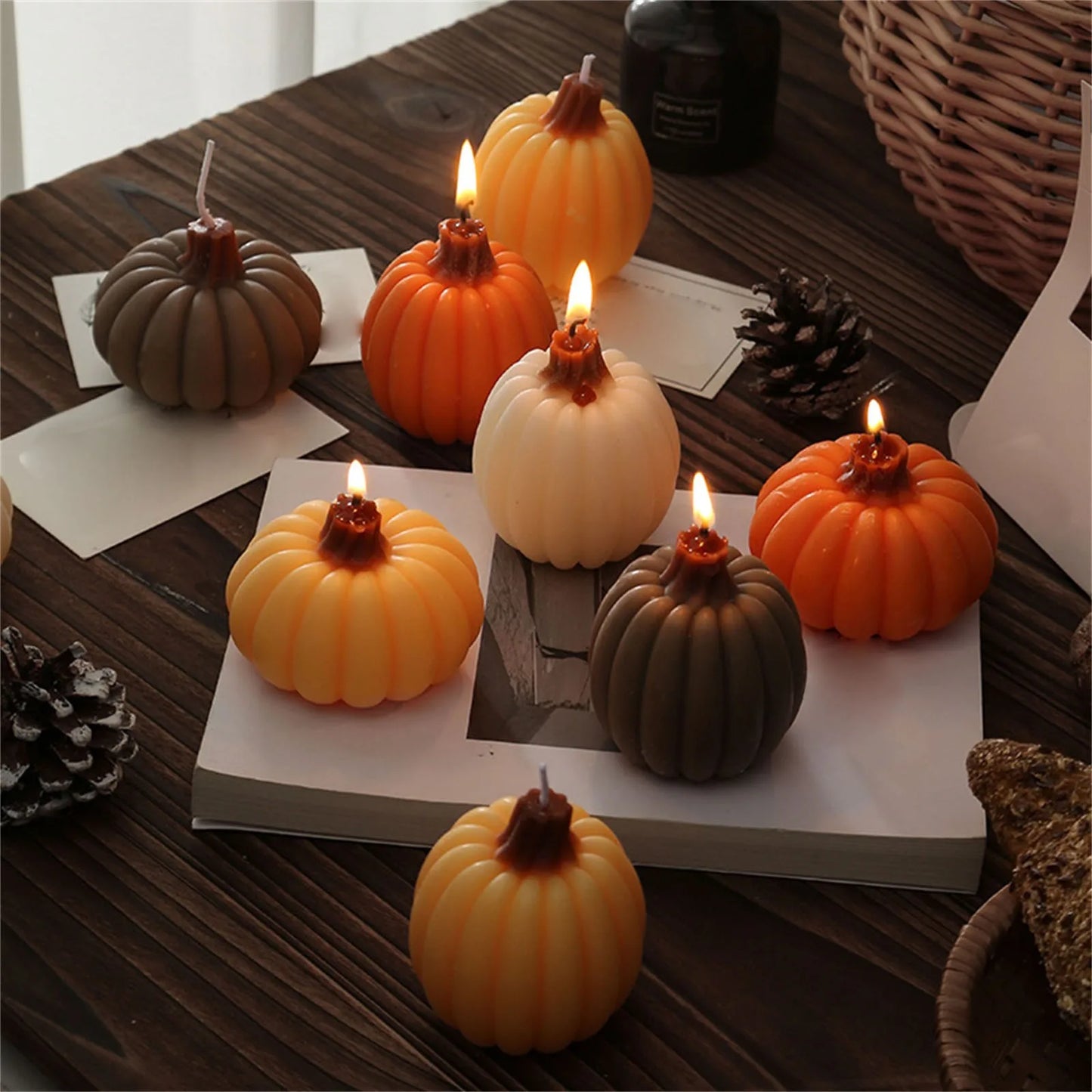 Halloween Calabaza Aromaterapia Vela