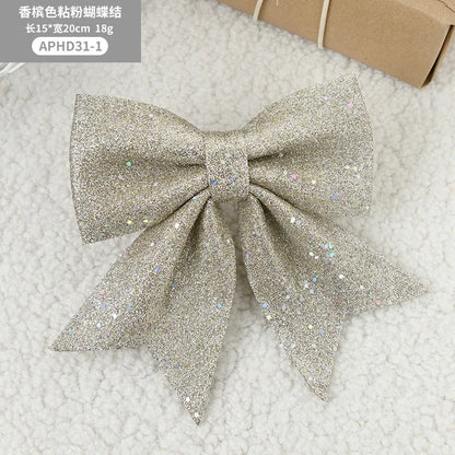 Lazo navideño en varios colore  para árbol de Navidad