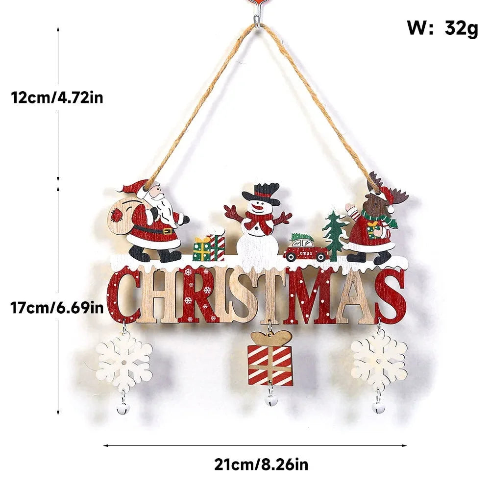 Christmas tree wall hanging