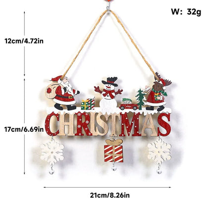 Christmas tree wall hanging