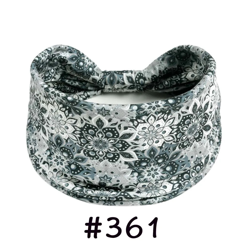 Diademas bohemias de algodón