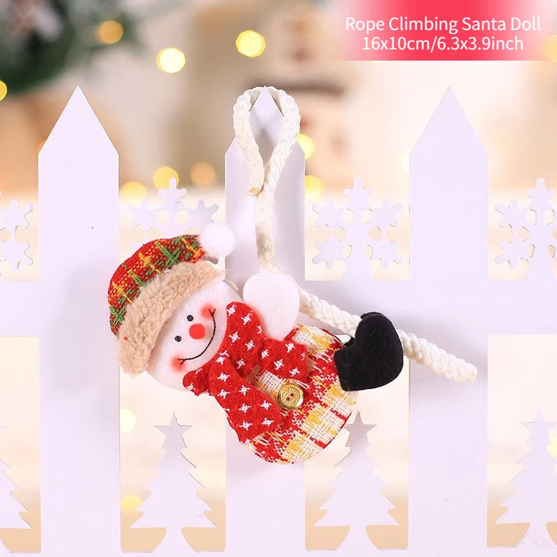 Papá Noel Muñeco de nieve para el Árbol