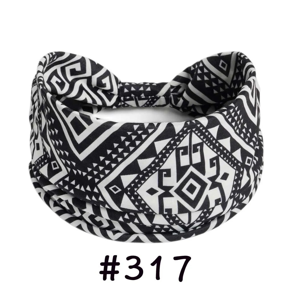 Diademas bohemias de algodón