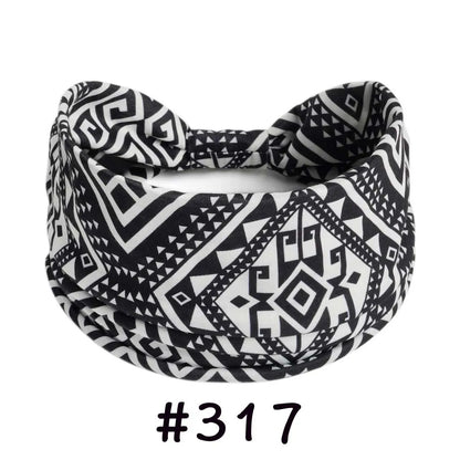 Diademas bohemias de algodón