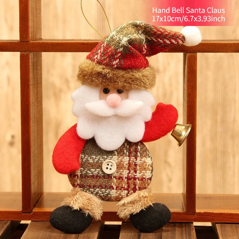 Papá Noel Muñeco de nieve para el Árbol