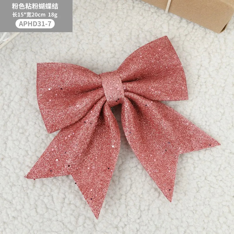 Lazo navideño en varios colore  para árbol de Navidad