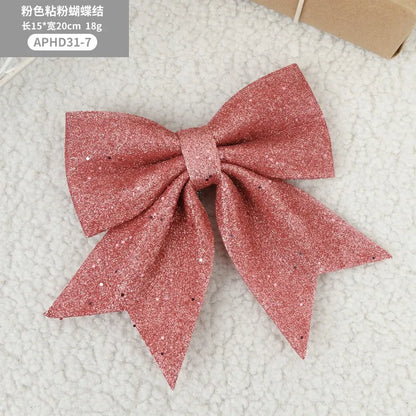 Lazo navideño en varios colore  para árbol de Navidad