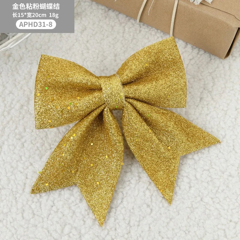 Lazo navideño en varios colore  para árbol de Navidad