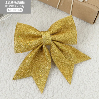 Lazo navideño en varios colore  para árbol de Navidad