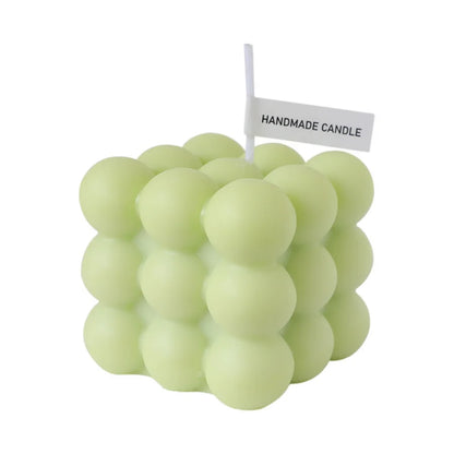 Vela de aromaterapia de cubo mágico de cera de soja en 1 pieza, de alta gama,hecho a mano