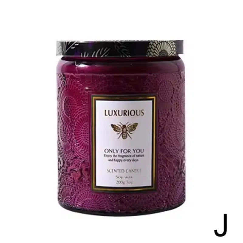 Handmade scented candle