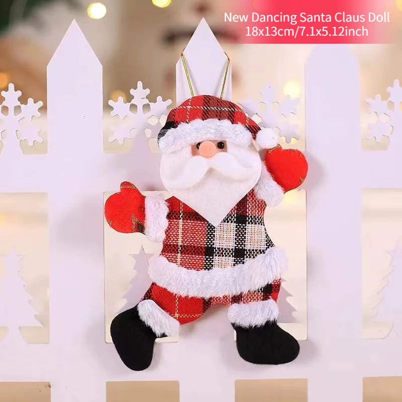 Papá Noel Muñeco de nieve para el Árbol