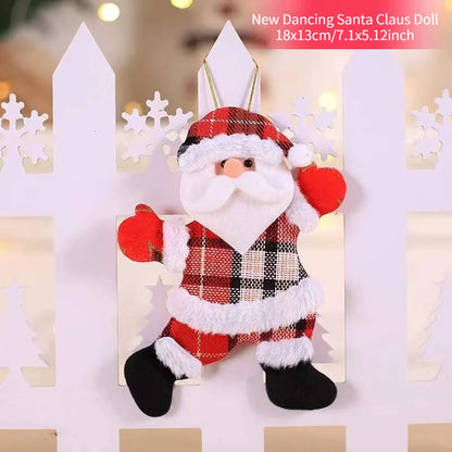 Papá Noel Muñeco de nieve para el Árbol