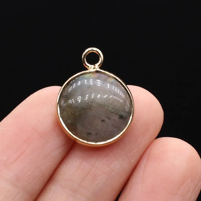 Colgante de piedra natural Forma redonda