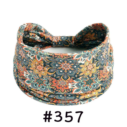 Diademas bohemias de algodón