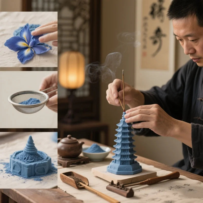 Incienso natural puro en polvo