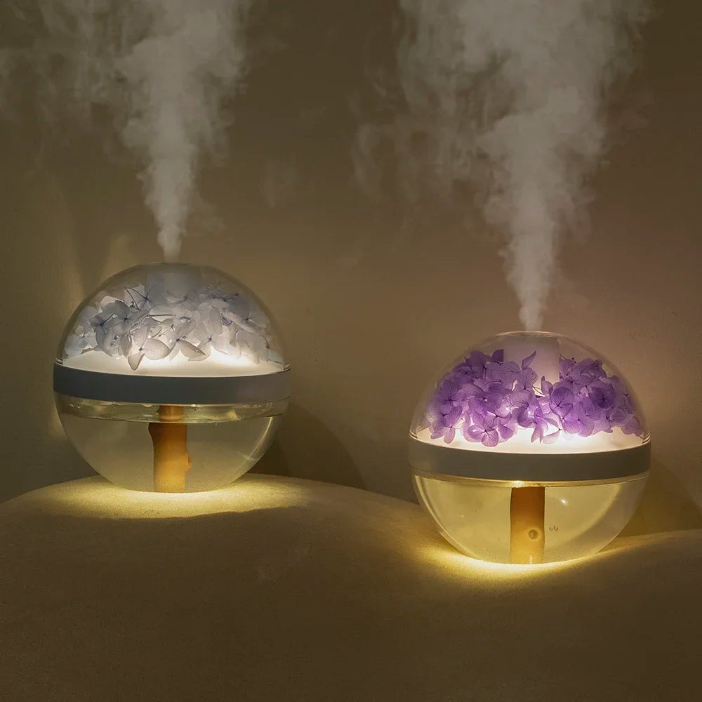 Humidificador flores de aire de 270 ml LED Light