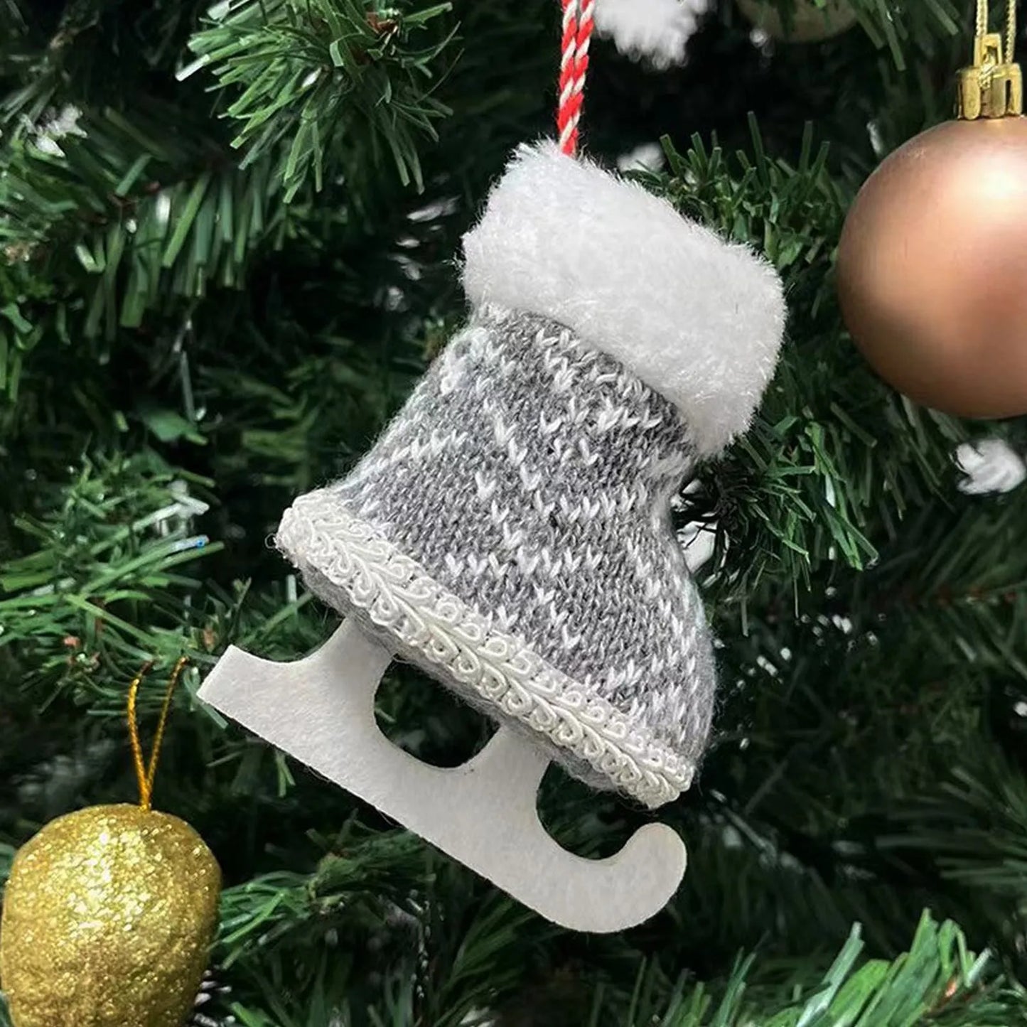 Decoracion divertida de árbol de Navidad