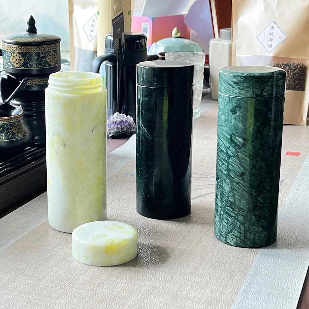 Botella de piedra Ágata