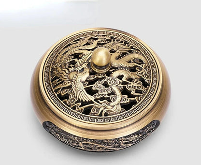 Quemador de incienso de cobre