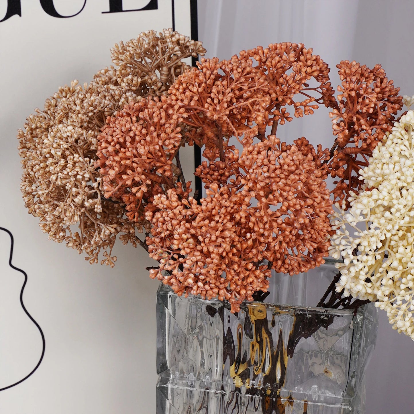 Flor artificial Ramo de plantas artificiales