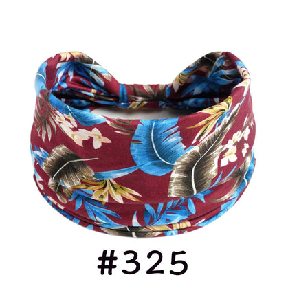 Diademas bohemias de algodón