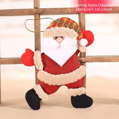 Papá Noel Muñeco de nieve para el Árbol