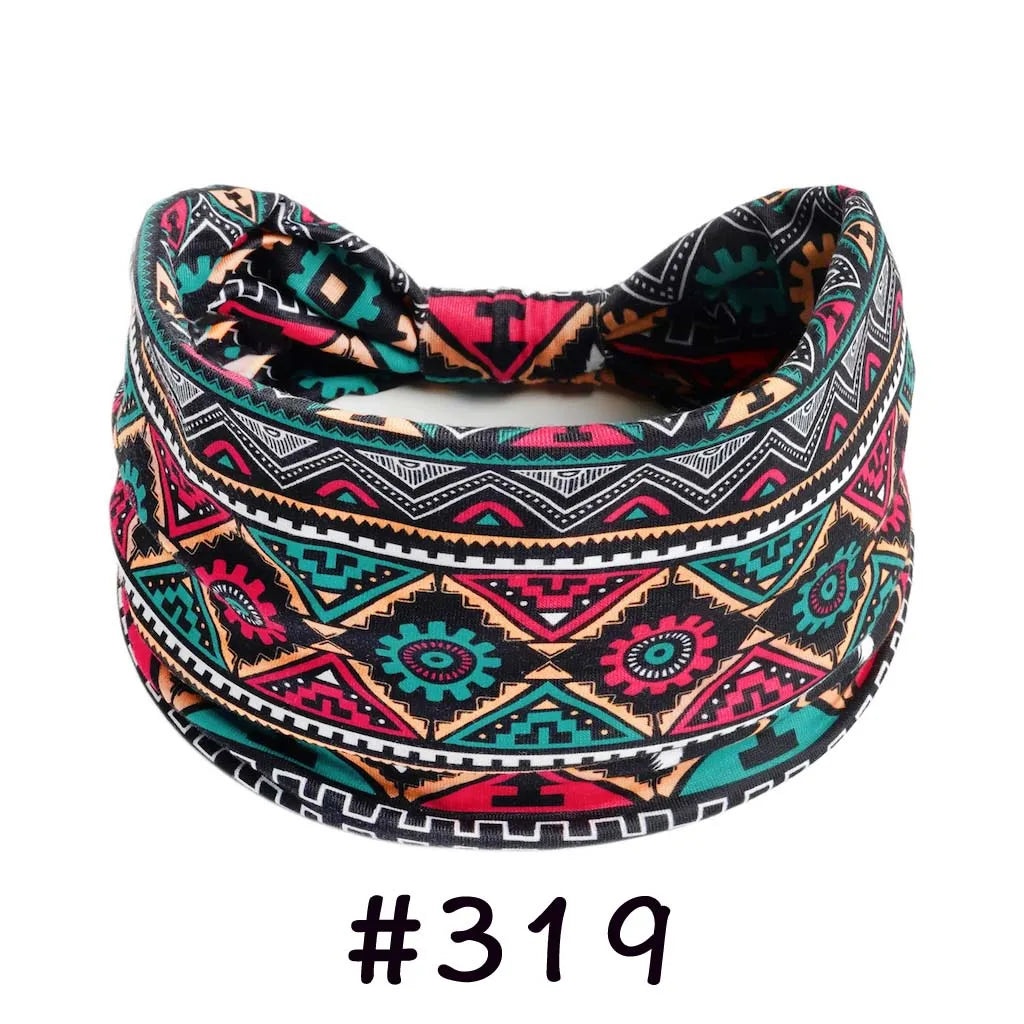 Diademas bohemias de algodón