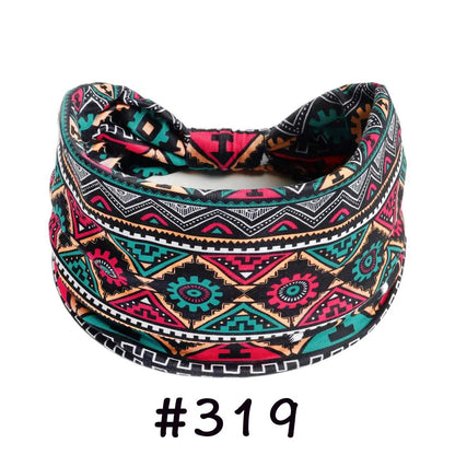 Diademas bohemias de algodón