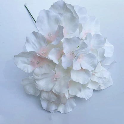 Hortensia Artificial Pequeña Rama Flor de Seda