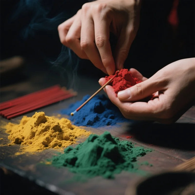 Incienso natural puro en polvo