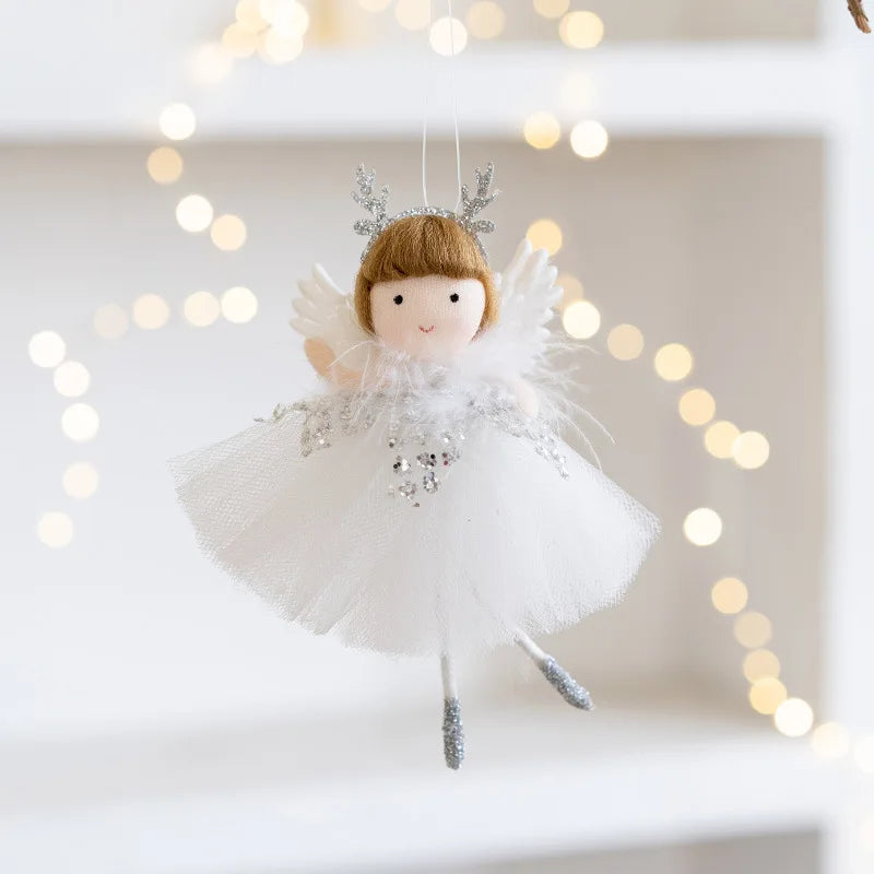 Muñeca colgante Ángel de Navidad