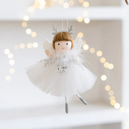Muñeca colgante Ángel de Navidad