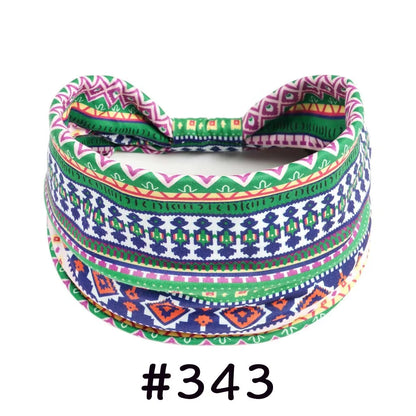 Diademas bohemias de algodón