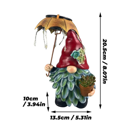 Resin gnome decoration