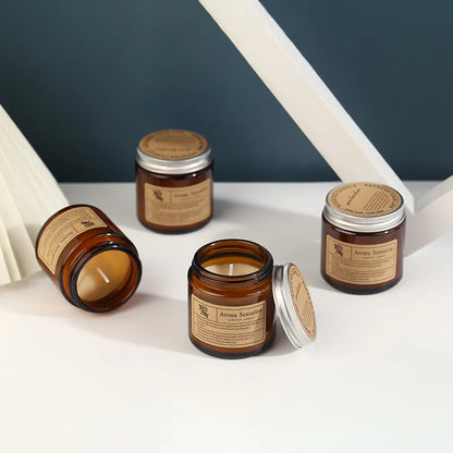 Vela de aceite esencial de aromaterapia