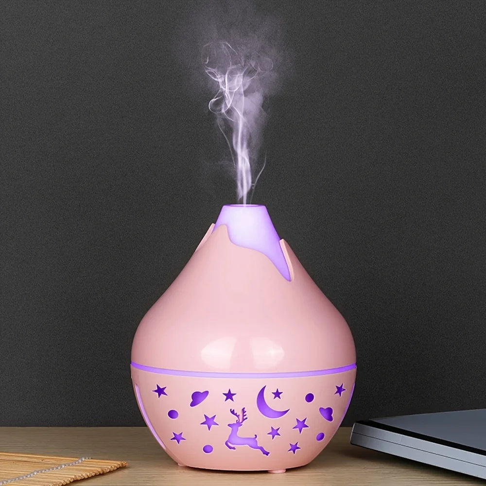 Humidificador multifuncional 200ML Difusor de aceites esenciales de aromaterapia alimentado por USB Humidificador moderno | Humidificador duradero