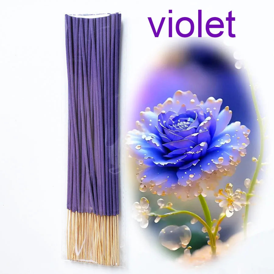 Incienso Con fragancias como salvia, lirio, agujas de pino, coco, flor de cerezo, almizcle, hierba de limón y vainilla