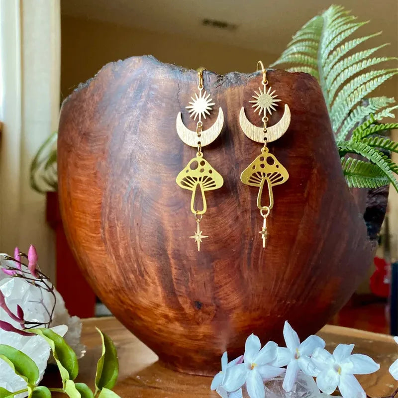 Pendientes de Bohemia Hipoalergénico