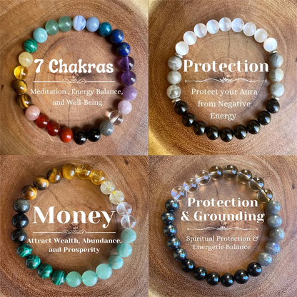 Piedra natural para buena suerte, protección riqueza