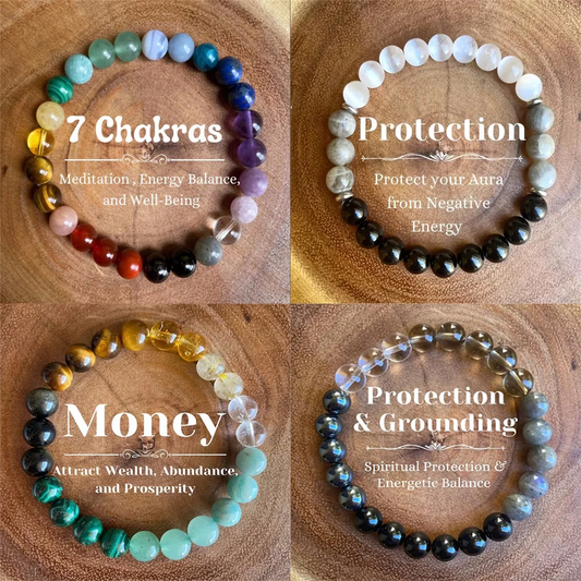 Piedra natural para buena suerte, protección riqueza