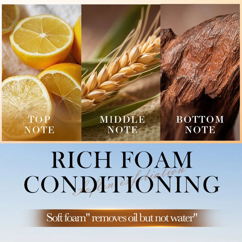 Jabón Exfoliante de avena orgánico natural, hecho a mano, jabón de limpieza profunda para el cuerpo y la cara, ilumina la piel sensible, reduce los poros