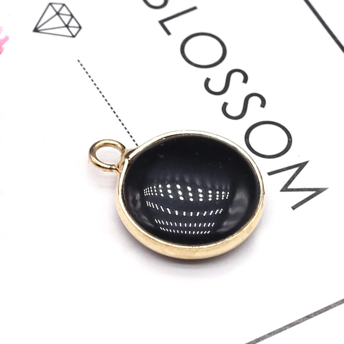 Colgante de piedra natural Forma redonda