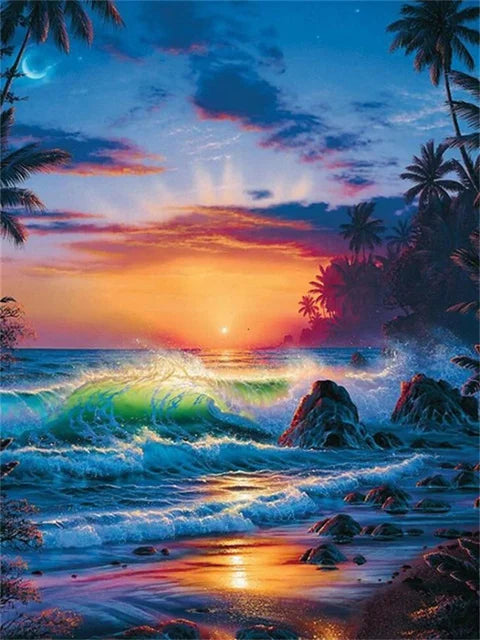 Pintura en lienzo Paisaje natural