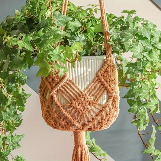Boho plant hanger, for indoor and outdoor use