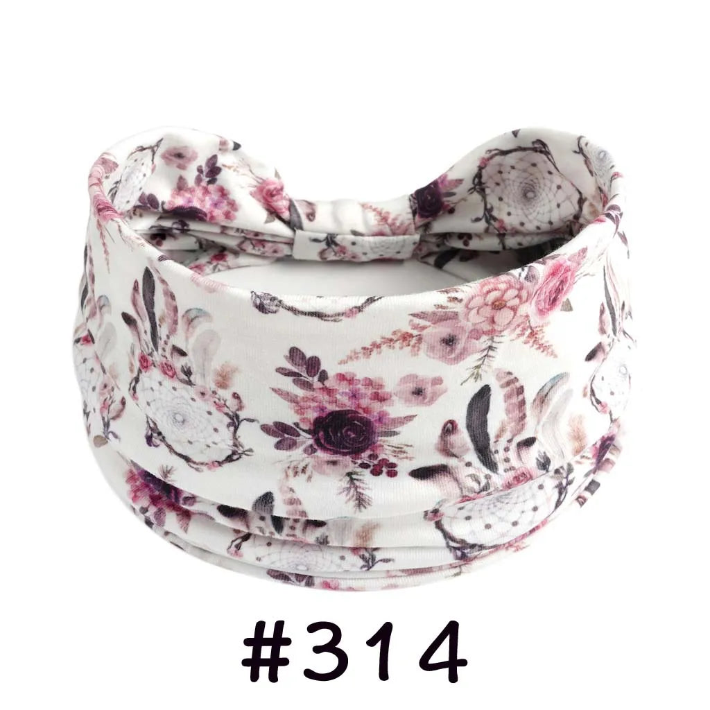 Diademas bohemias de algodón