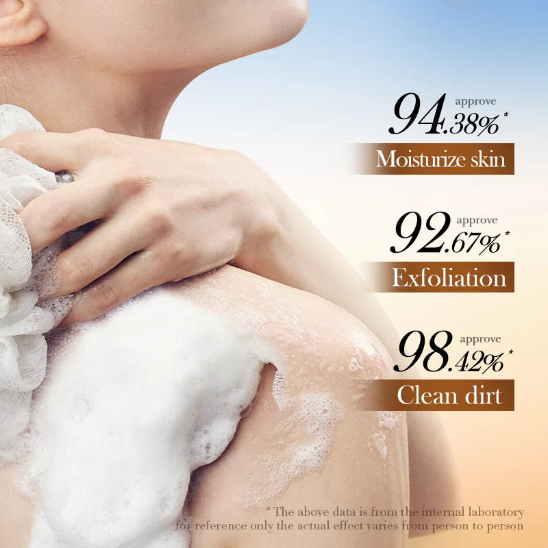 Jabón Exfoliante de avena orgánico natural, hecho a mano, jabón de limpieza profunda para el cuerpo y la cara, ilumina la piel sensible, reduce los poros