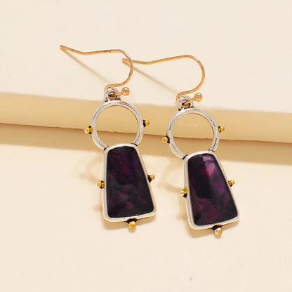Retro Geometric Earrings