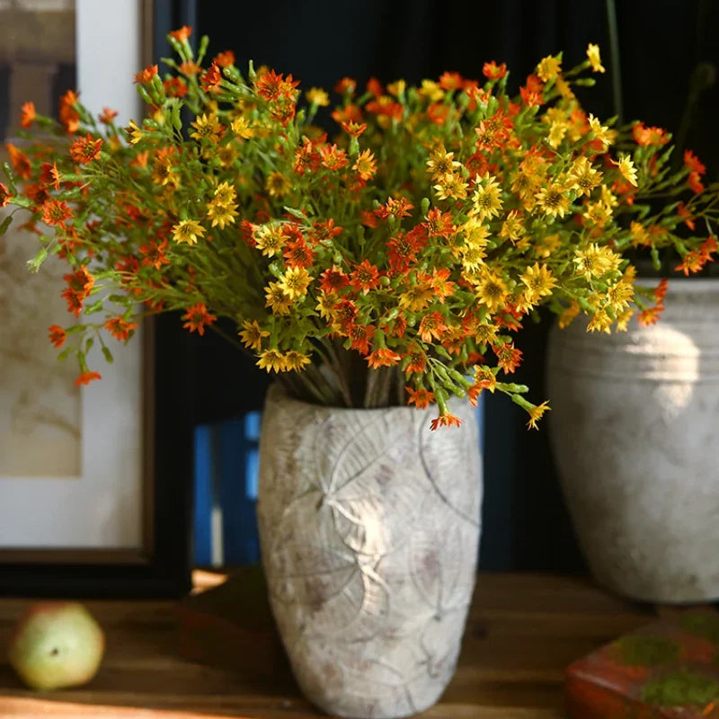 52cm Daucus Zanahoria Flores Artificiales para Decoración